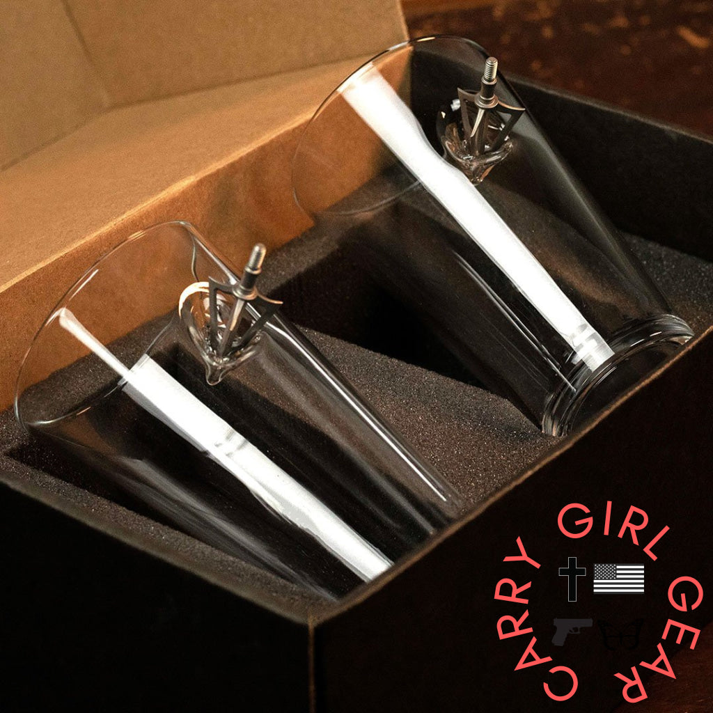 Benshot Broadhead Glasses Yes / Pint Glass (16Oz)