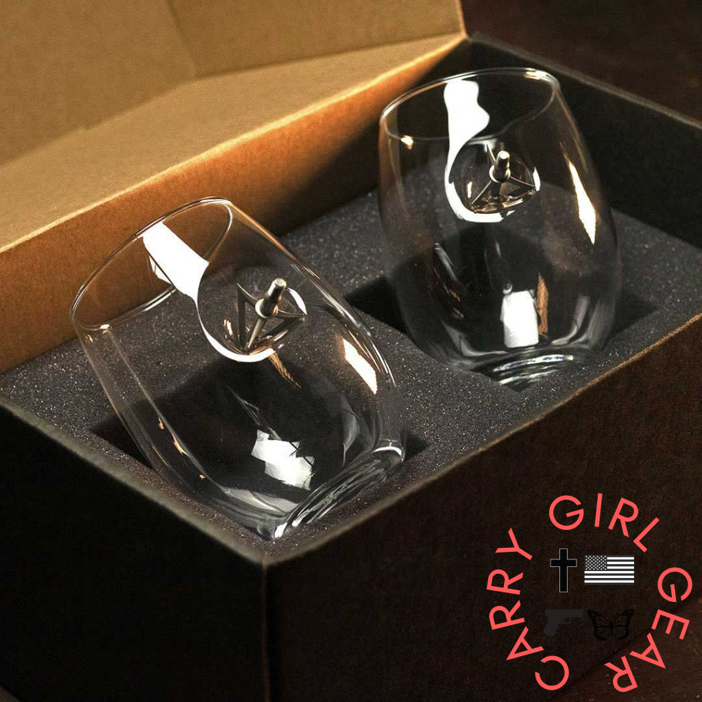 Benshot Broadhead Glasses Yes / Wine Glass (15Oz)