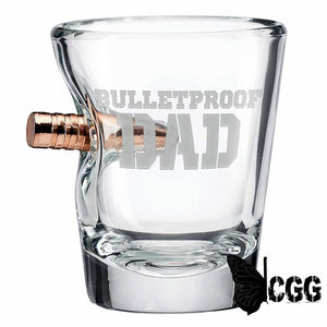 Benshot ’Bulletproof’ Glasses Bulletproof Dad / No 2Oz Shot Glass