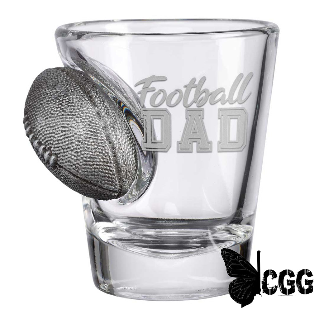 Benshot ’Football Dad’ Glasses No / Shot Glass (2Oz)