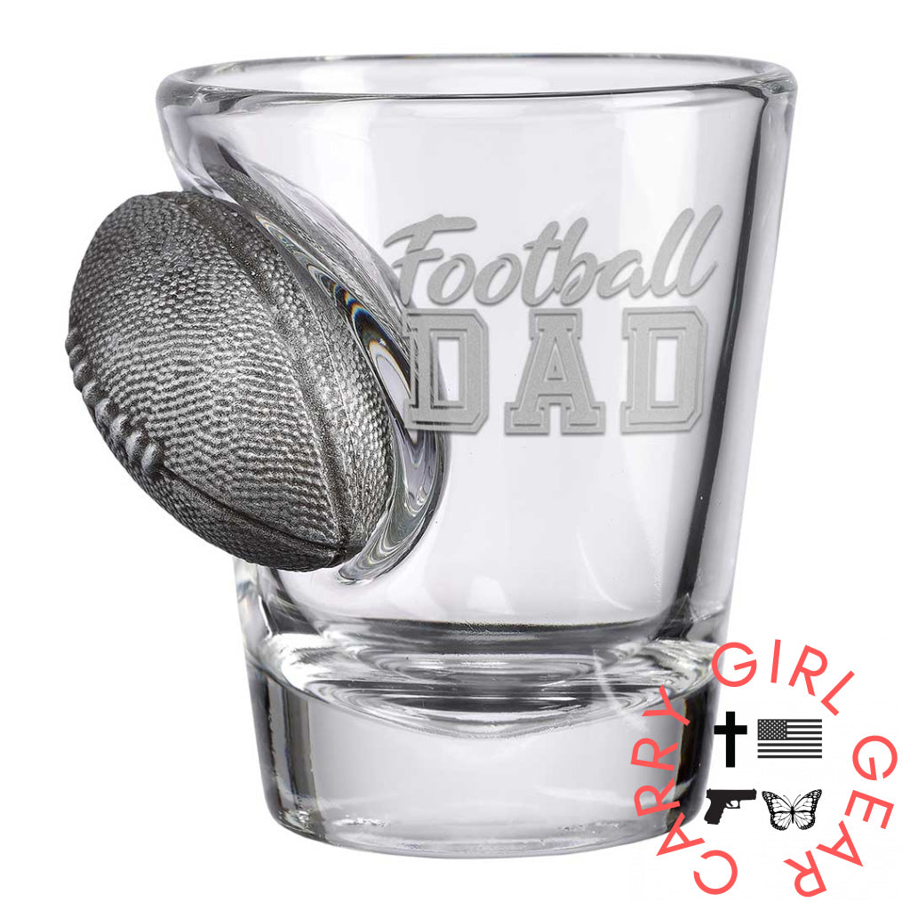 Benshot ’Football Dad’ Glasses No / Shot Glass (2Oz)