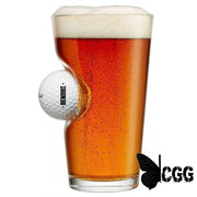 Benshot Golf Ball Glasses No / Pint Glass (16Oz)