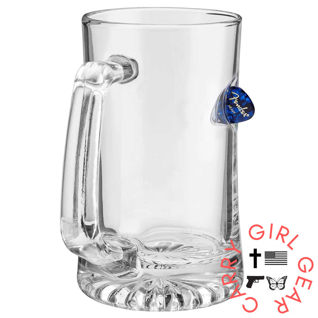 Benshot Guitar Pick Glasses No / Beer Mug (24Oz)