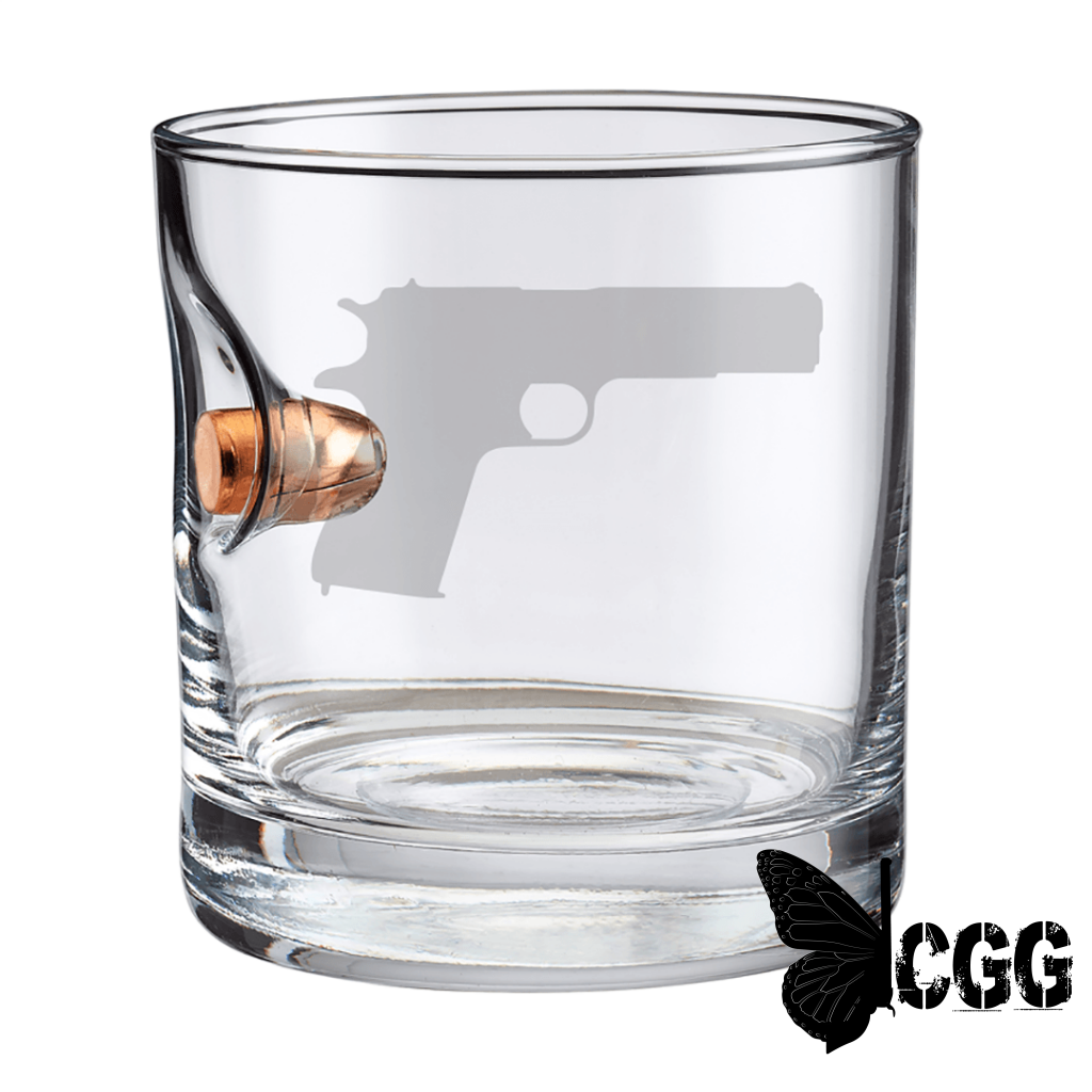 Benshot M1911 Glasses No / Pint Glass (16Oz)