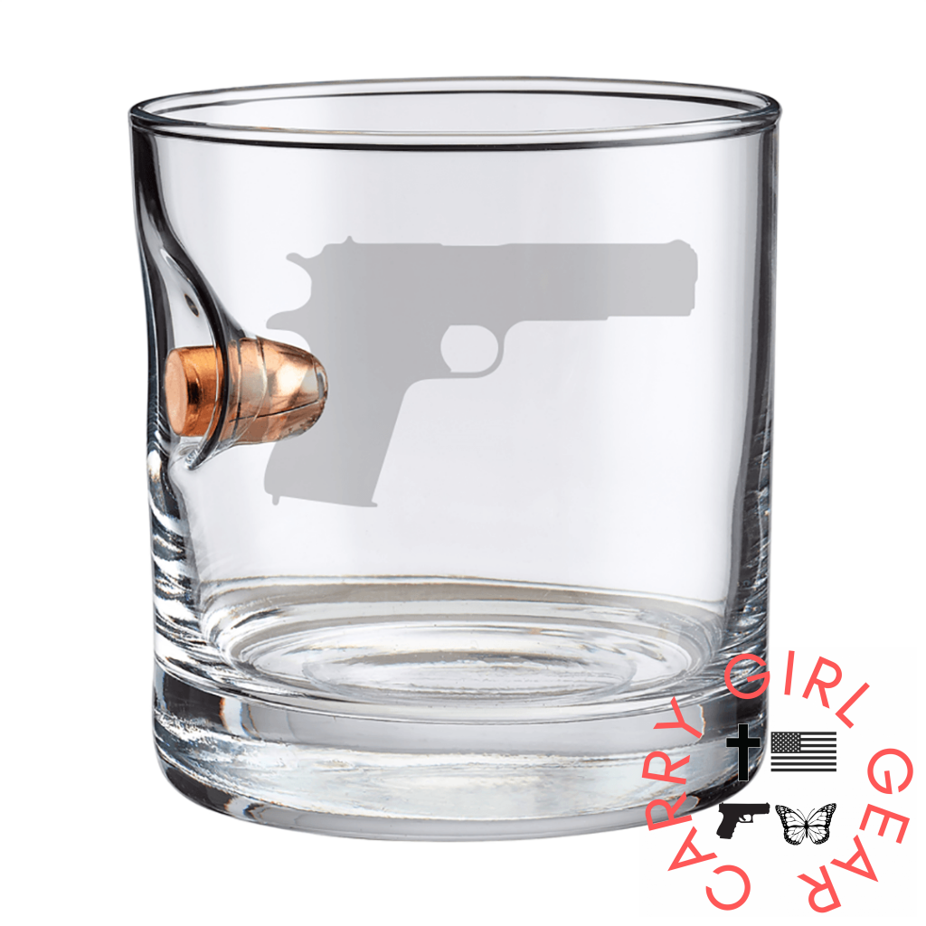 Benshot M1911 Glasses No / Rocks Glass (11Oz)