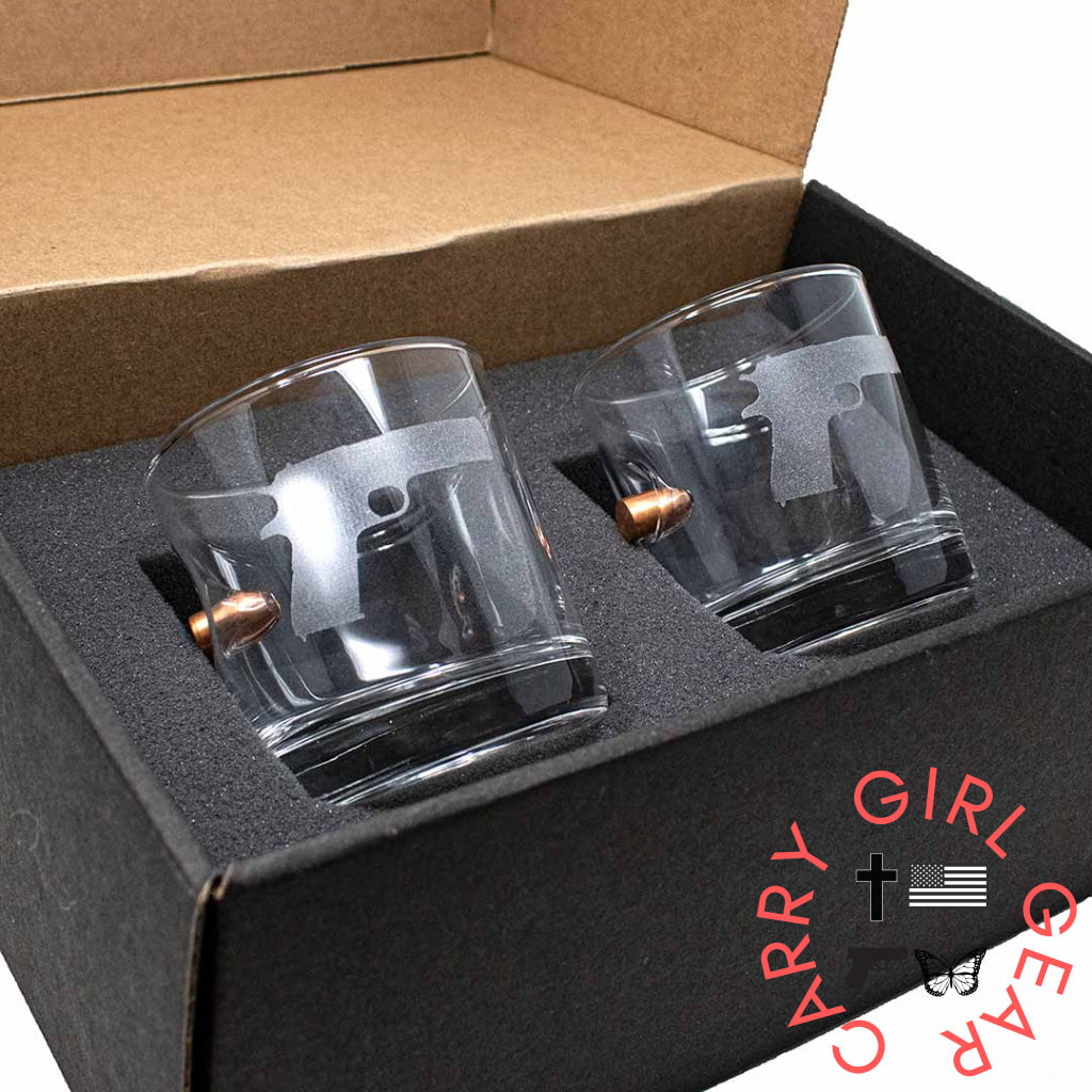 Benshot M1911 Glasses Yes / Rocks Glass (11Oz)