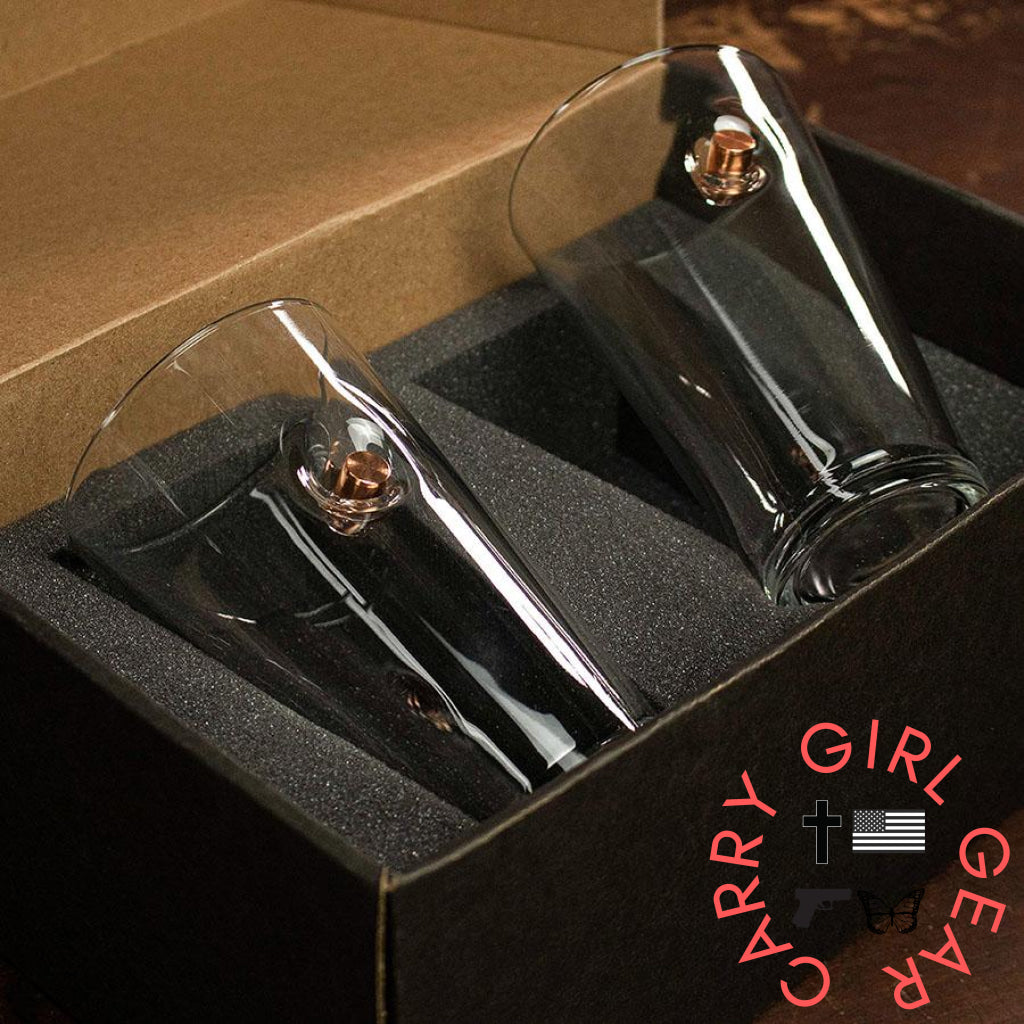 Benshot Pint Glass - 16Oz 0.45 Acp / Yes Handmade