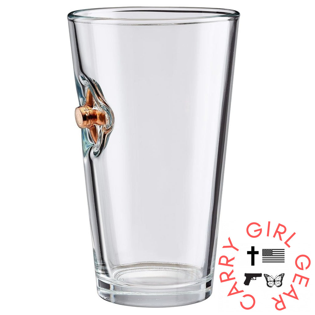 Benshot Pint Glass - 16Oz Expanded 0.45 / No Handmade
