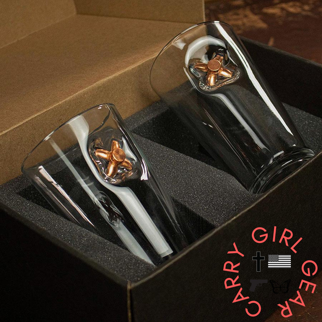 Benshot Pint Glass - 16Oz Expanded 0.45 / Yes Handmade