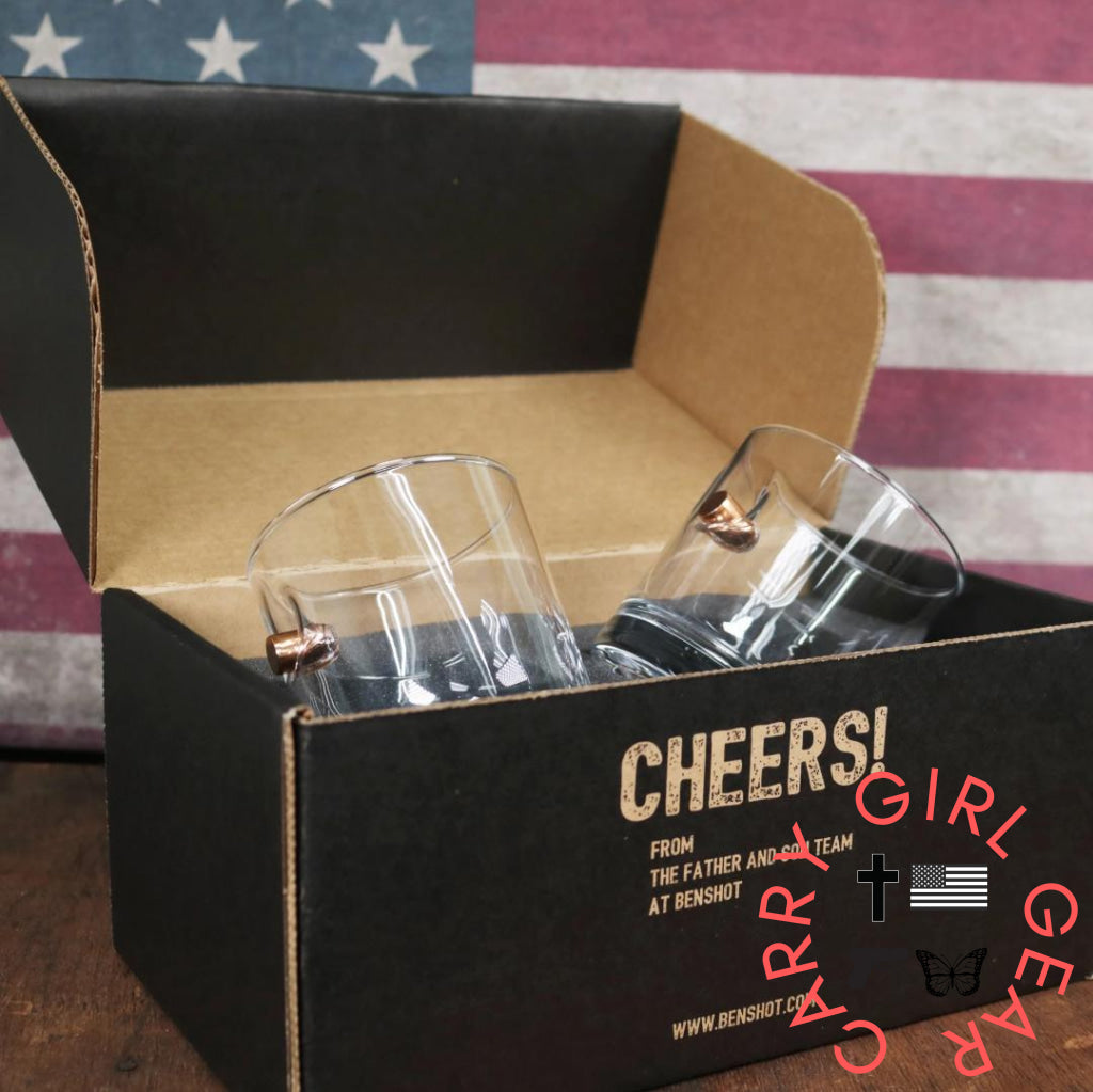 Benshot Rocks Glass - 11Oz 0.45Acp / Yes Handmade