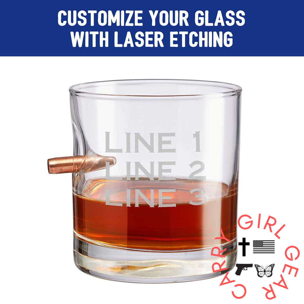 Benshot Rocks Glass - 11Oz Handmade