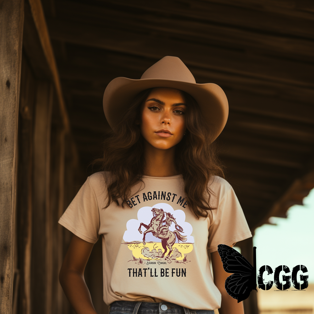 Bet Against Me That’ll Be Fun Horse T-Shirt - Bourbon Cowgirl