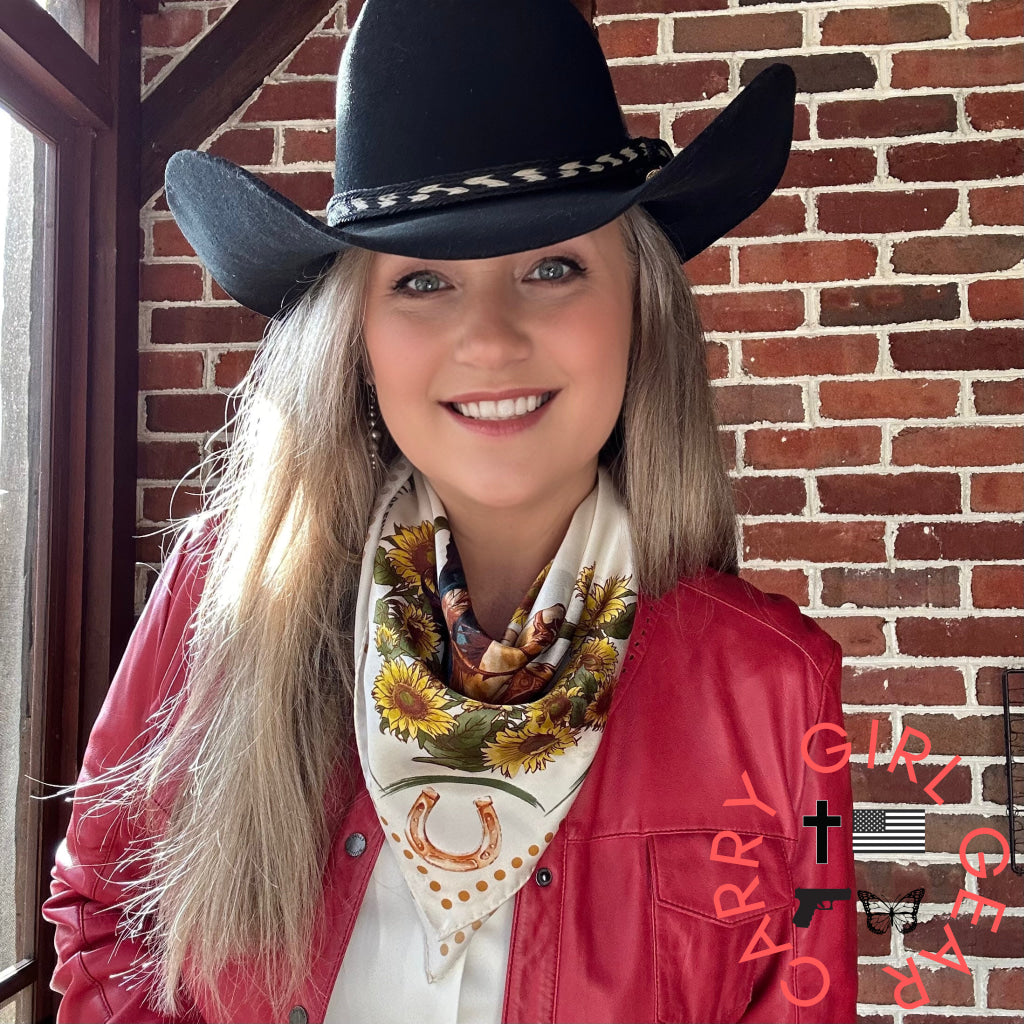 Bet Against Me That’ll Be Fun Wild Rag Scarf by Bourbon Cowgirl wildrag