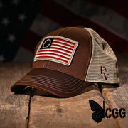 Betsy Ross Flag Patch Trucker Hat Hats