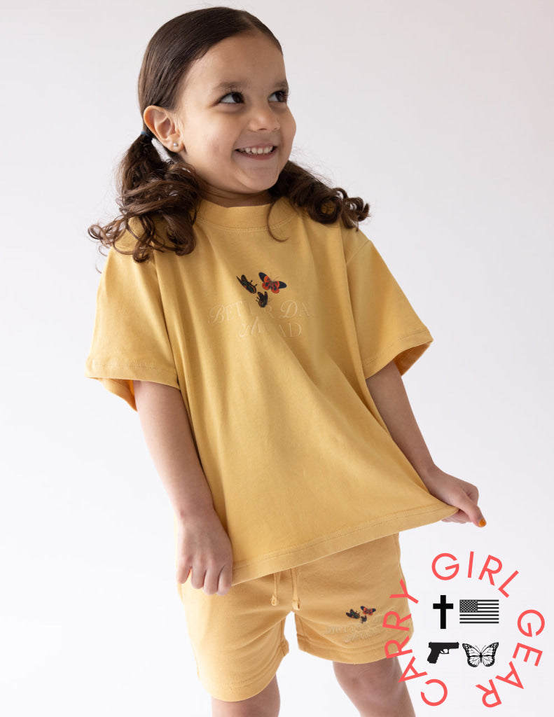 Better Days Butterfly Kids Tee Kids T-Shirt