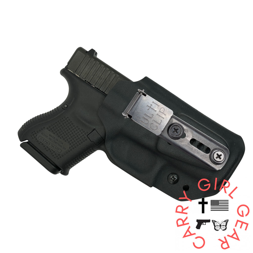 Betty 2.0 IWB Holster for Charter Arms.38 Special Classic Black / Right Hand / Ulticlip 3+ Betty 2.0