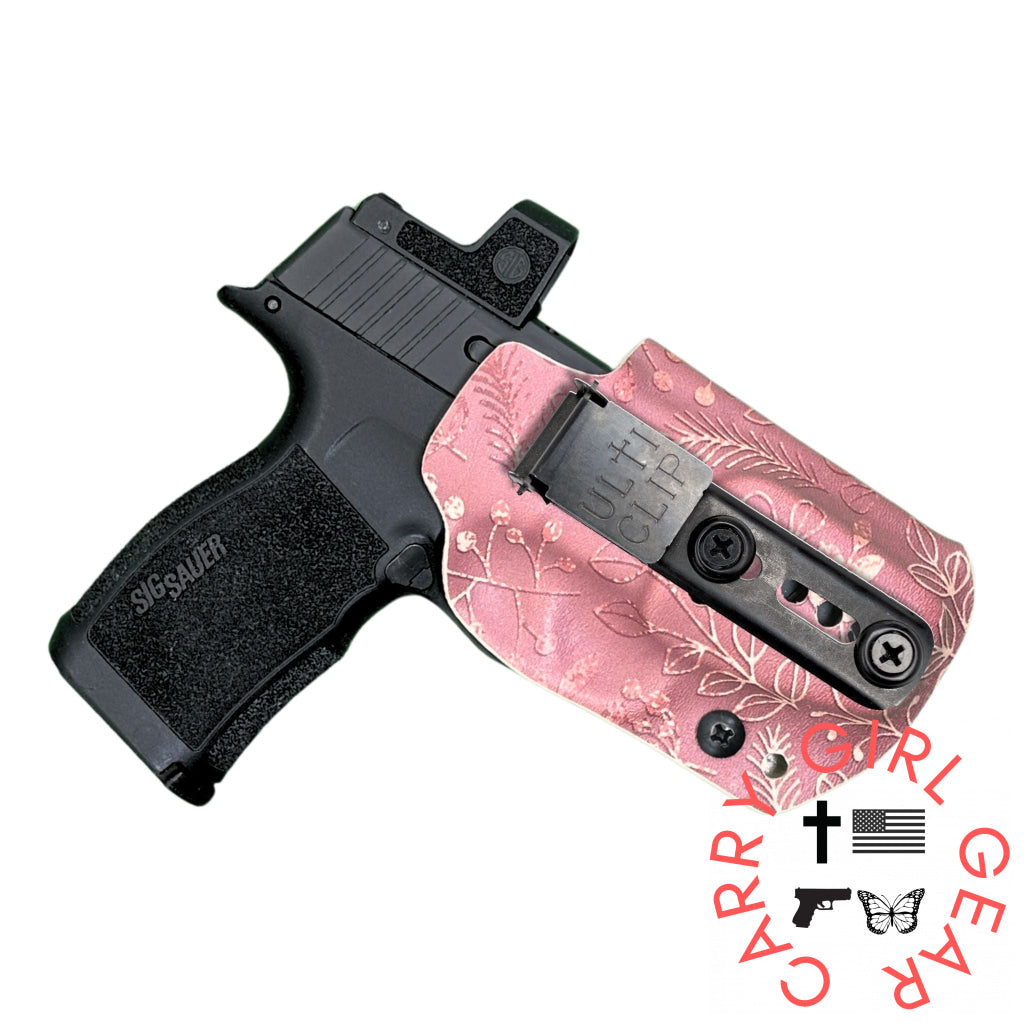 Betty 2.0 IWB Holster for Glock 43X MOS Rose Gold / Right Hand / Ulticlip 3+ Betty 2.0