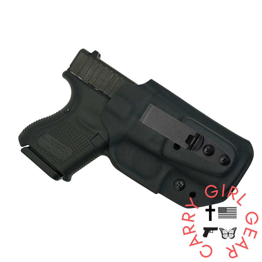 Betty 2.0 IWB Holster for Kahr P9 Classic Black / Right Hand / DCC Mod 4 Shorty Betty 2.0