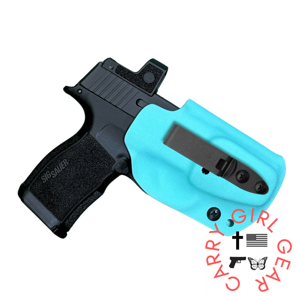 Betty 2.0 IWB Holster for Kimber Micro 380 Tiffany Blue / Right Hand / DCC Mod 4 Shorty Betty 2.0