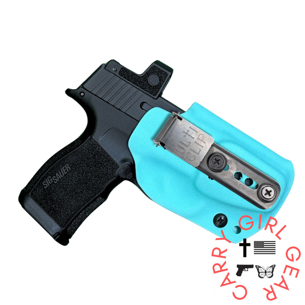 Betty 2.0 IWB Holster for Ruger LCP Tiffany Blue / Right Hand / Ulticlip 3+ Betty 2.0