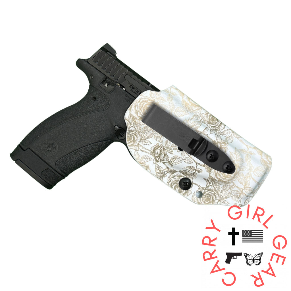 Betty 2.0 IWB Holster for Sig P365/P365X Tea Stained Roses / Right Hand / DCC Mod 4 Shorty Betty 2.0