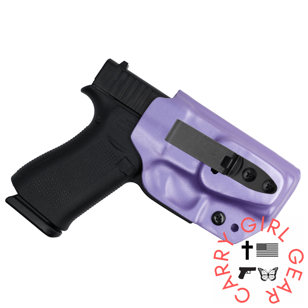 Betty 2.0 IWB Holster for Smith & Wesson Shield Metallic Purple Goddess / Right Hand / DCC Mod 4 Shorty Betty 2.0