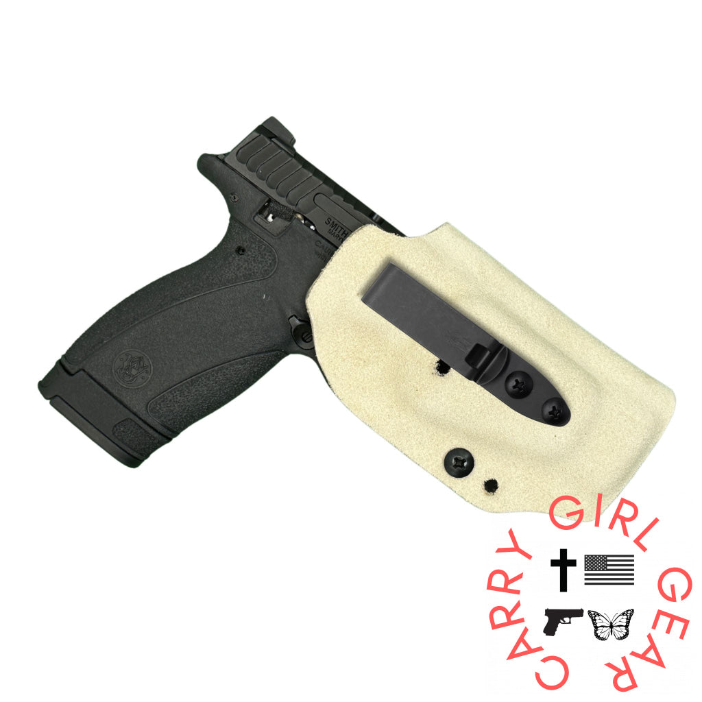 Betty 2.0 IWB Holster for Taurus GX4 Suede Wrapped Nude / Right Hand / DCC Mod 4 Shorty Betty 2.0