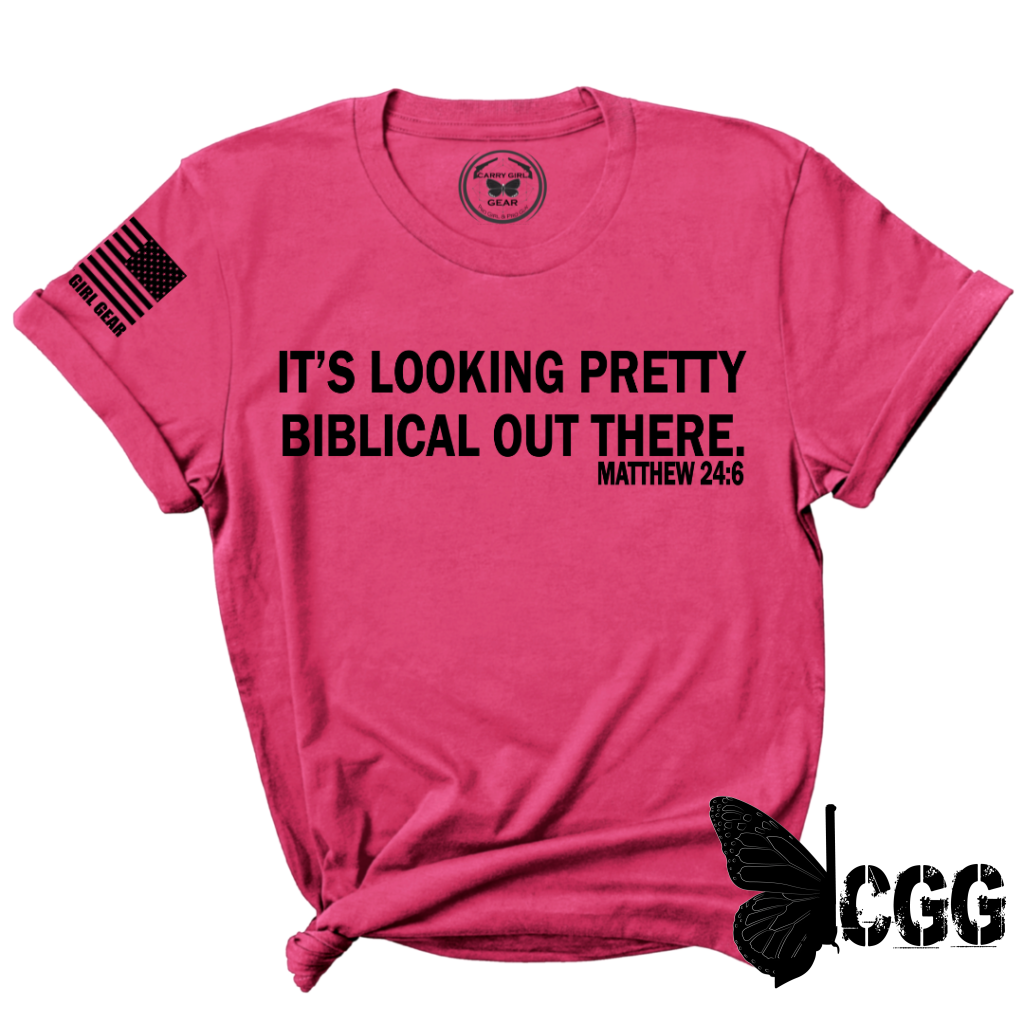 Biblical Tee Xs / Fuchsia Unisex Cut Cgg Perfect Tee