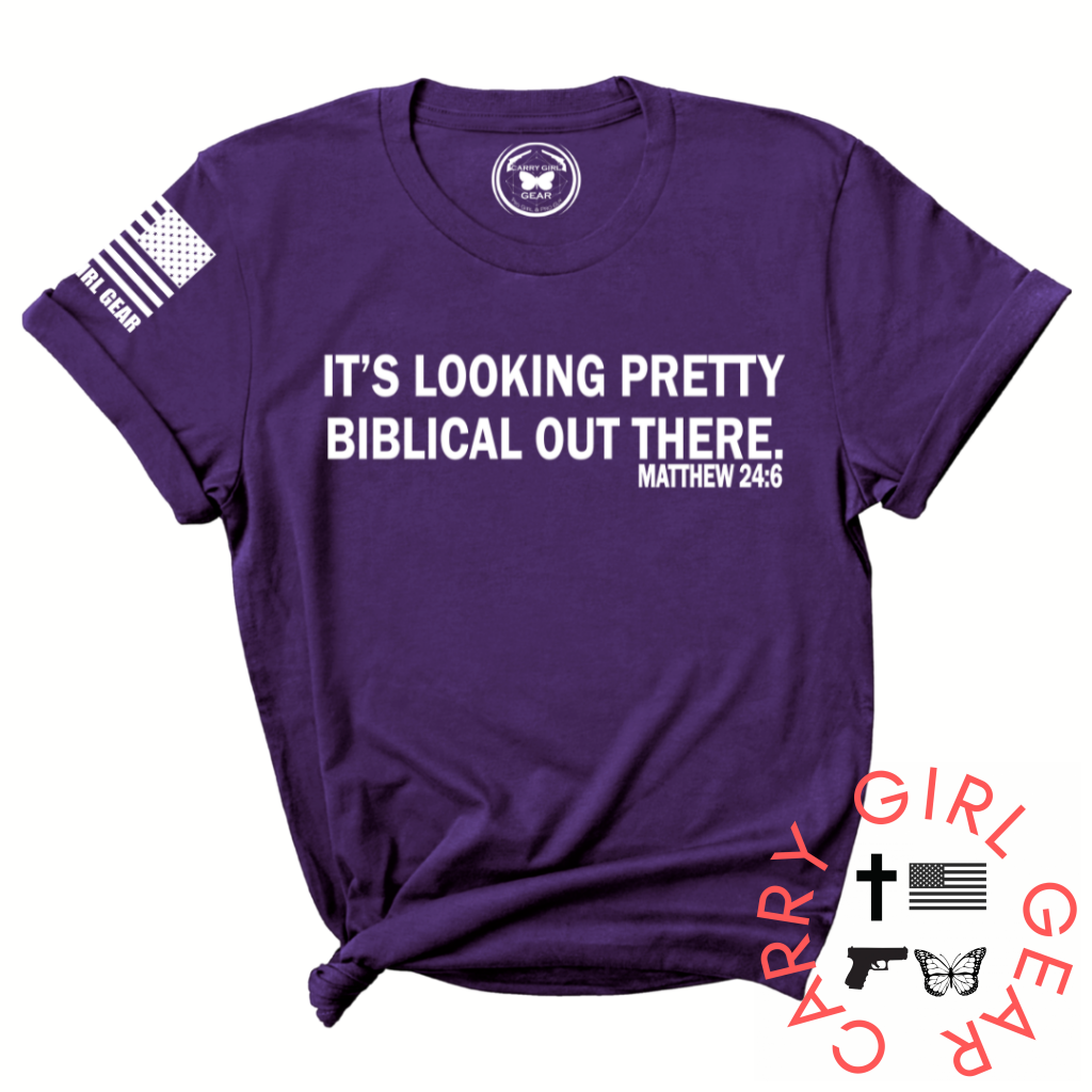 Biblical Tee Xs / Purple Unisex Cut Cgg Perfect Tee