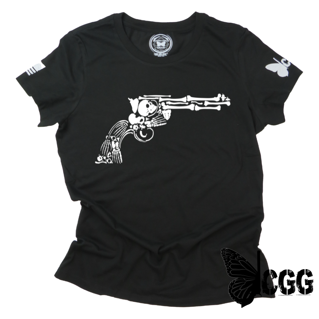 Bone Pew **Oct 2022 Club Tee Xs / Black Womens Cut