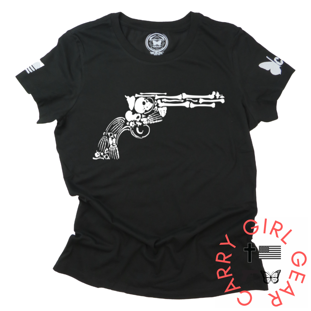 Bone Pew **Oct 2022 Club Tee Xs / Black Womens Cut