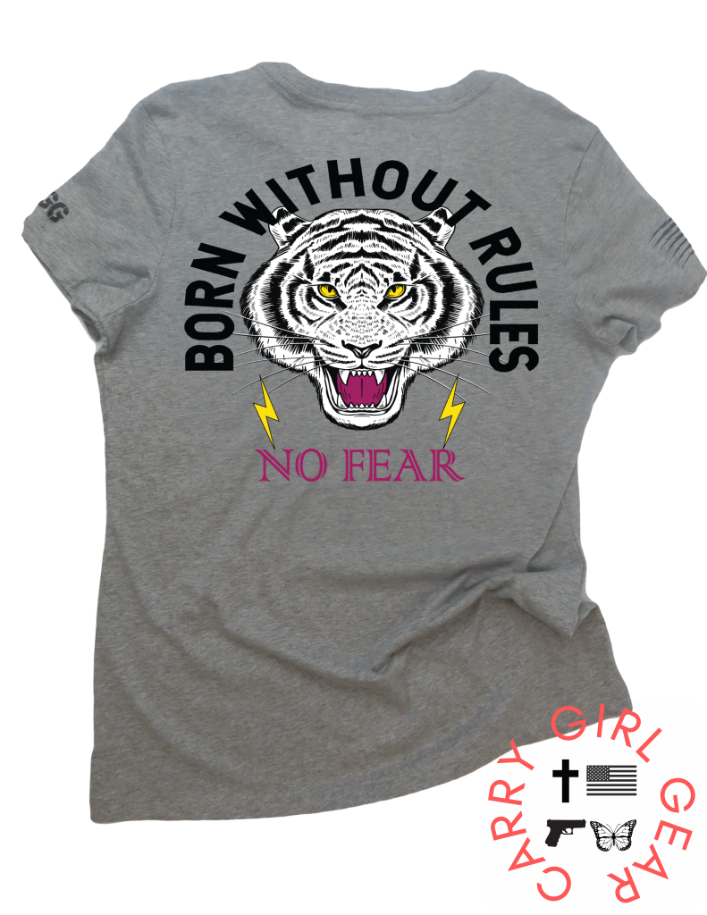 Born Without Rules **august 2021 Club Tee Xs / Steel