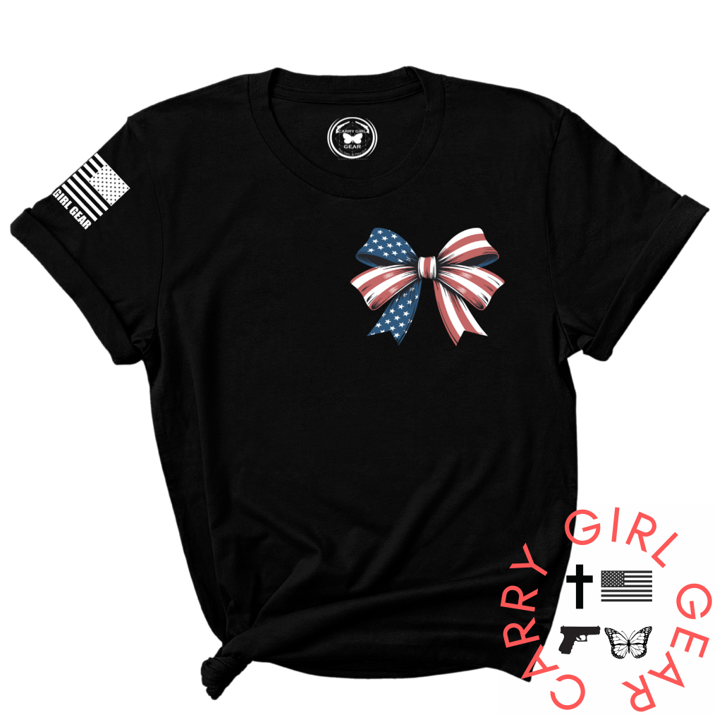 BOW BABY BOW TEE XS / BLACK / UNISEX CUT CGG PERFECT TEE