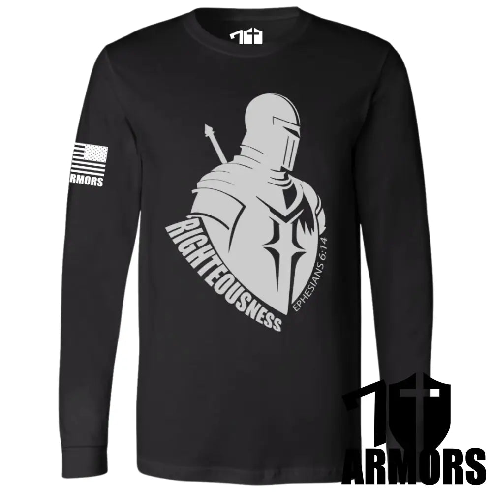 Breastplate Of Rightoueness Long Sleeve Sm / Black