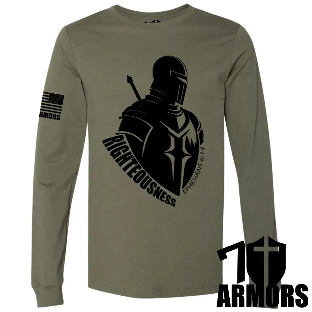 Breastplate Of Rightoueness Long Sleeve Sm / Od Green