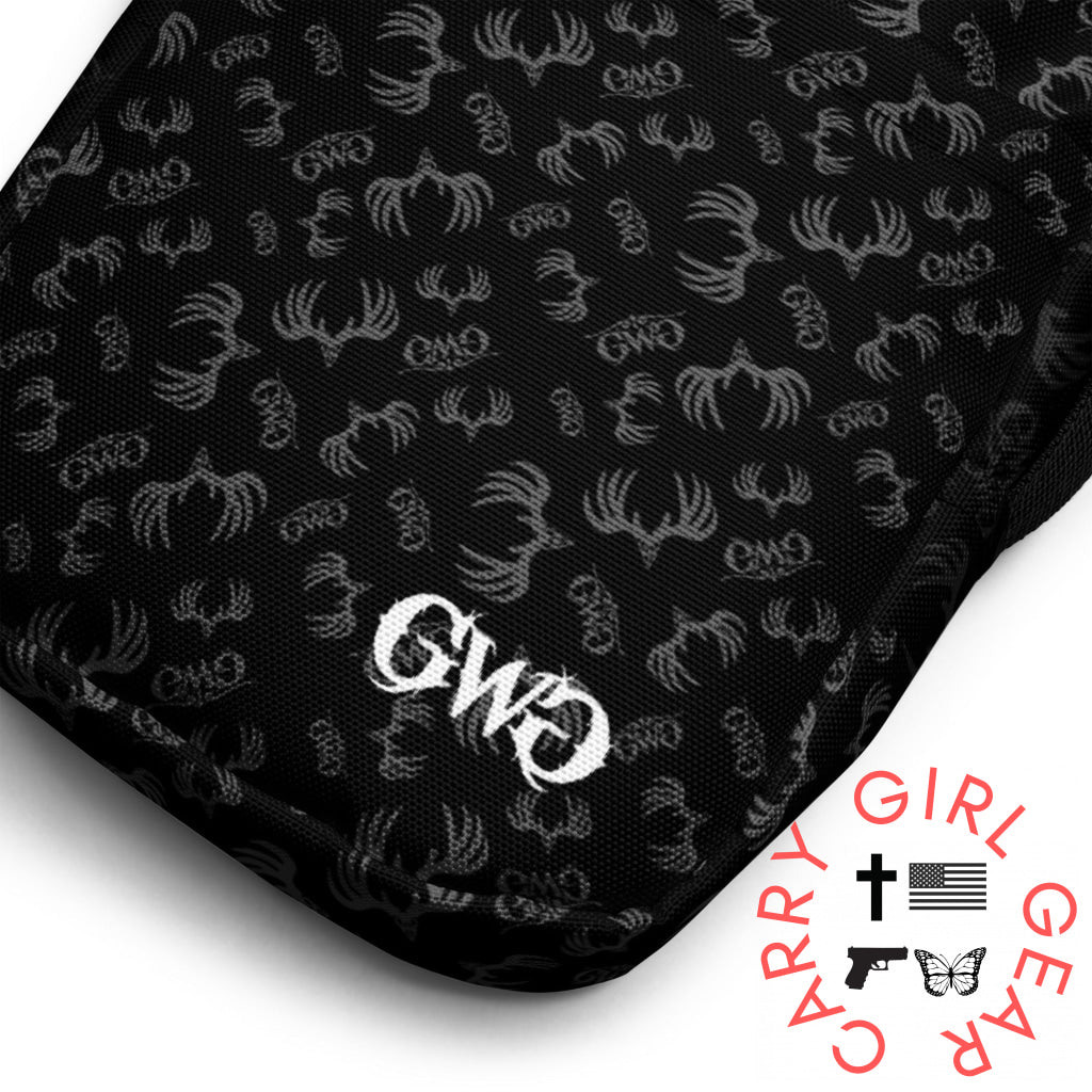 Buck Burnout Crossbody Bag Handbag