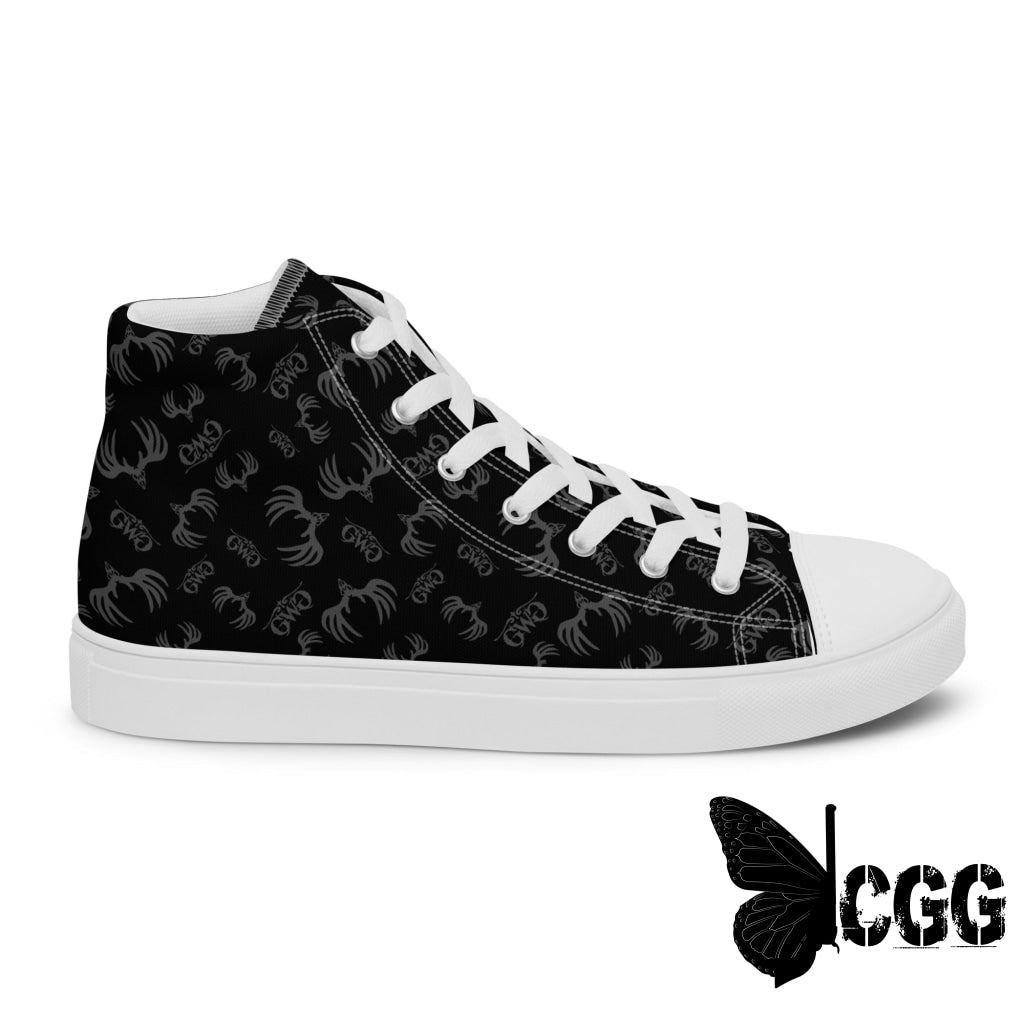 Buck Burnout High Top Canvas Shoes Shoes