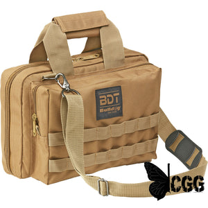 Bulldog Deluxe 2 Pistol Range Bag Tan