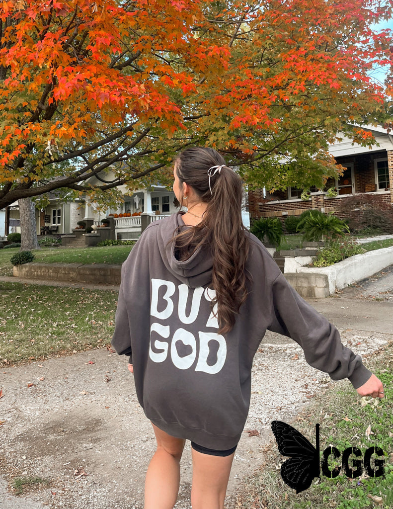 But God Grey Unisex Hoodie