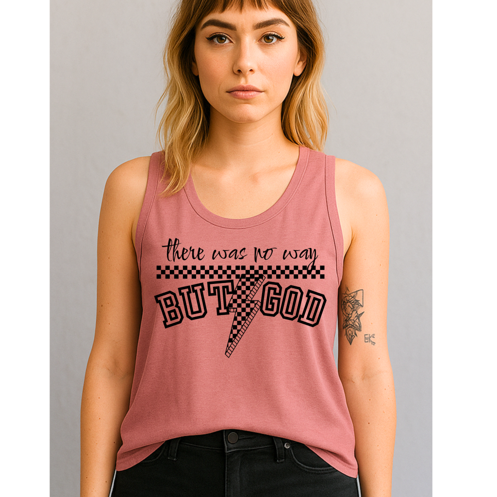 BUT GOD TANK MAUVE / S MUSCLE TANK