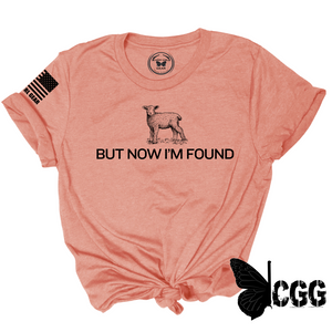 But Now I’m Found Tee Xs / Sunset Unisex Cut Cgg Perfect Tee
