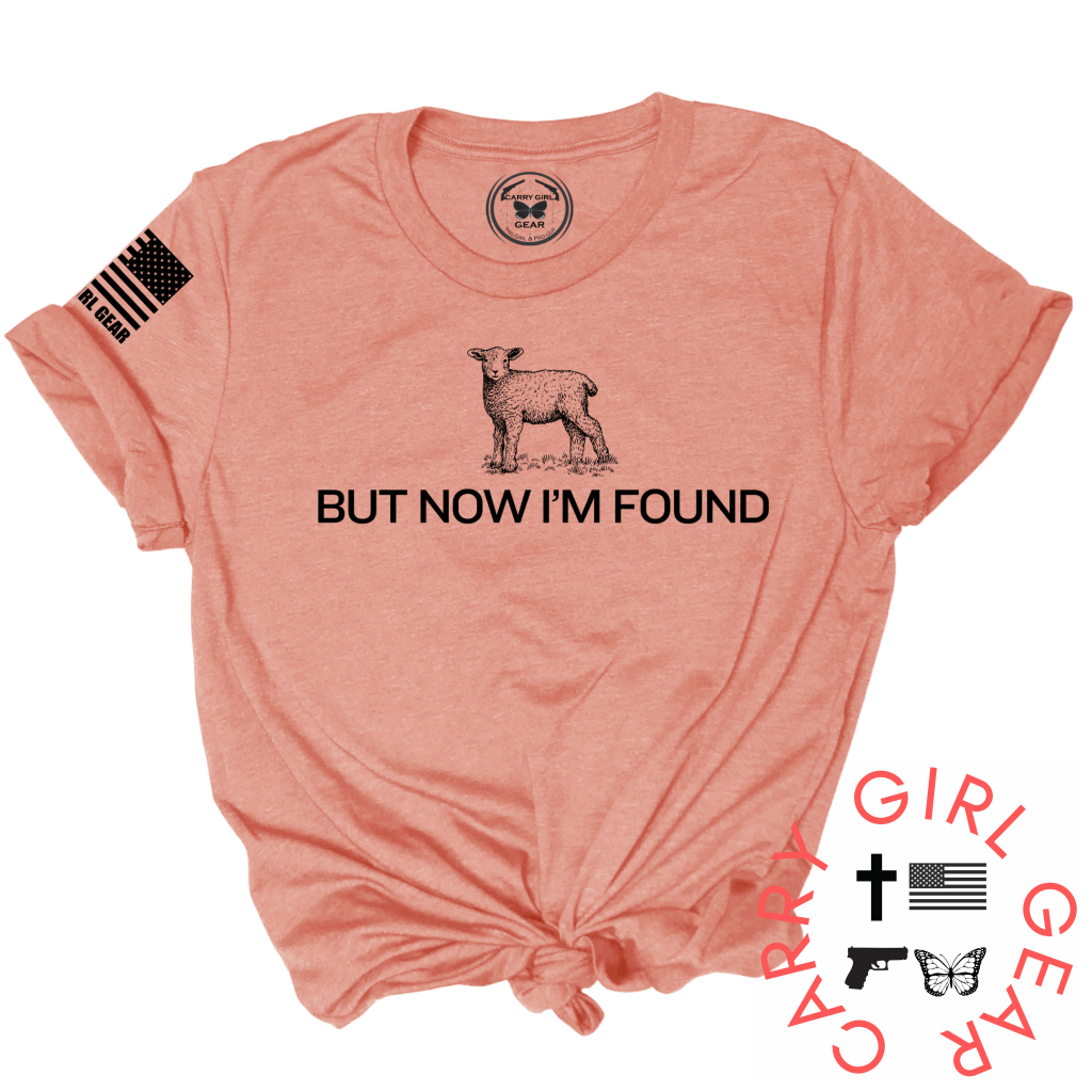 But Now I’m Found Tee Xs / Sunset Unisex Cut Cgg Perfect Tee