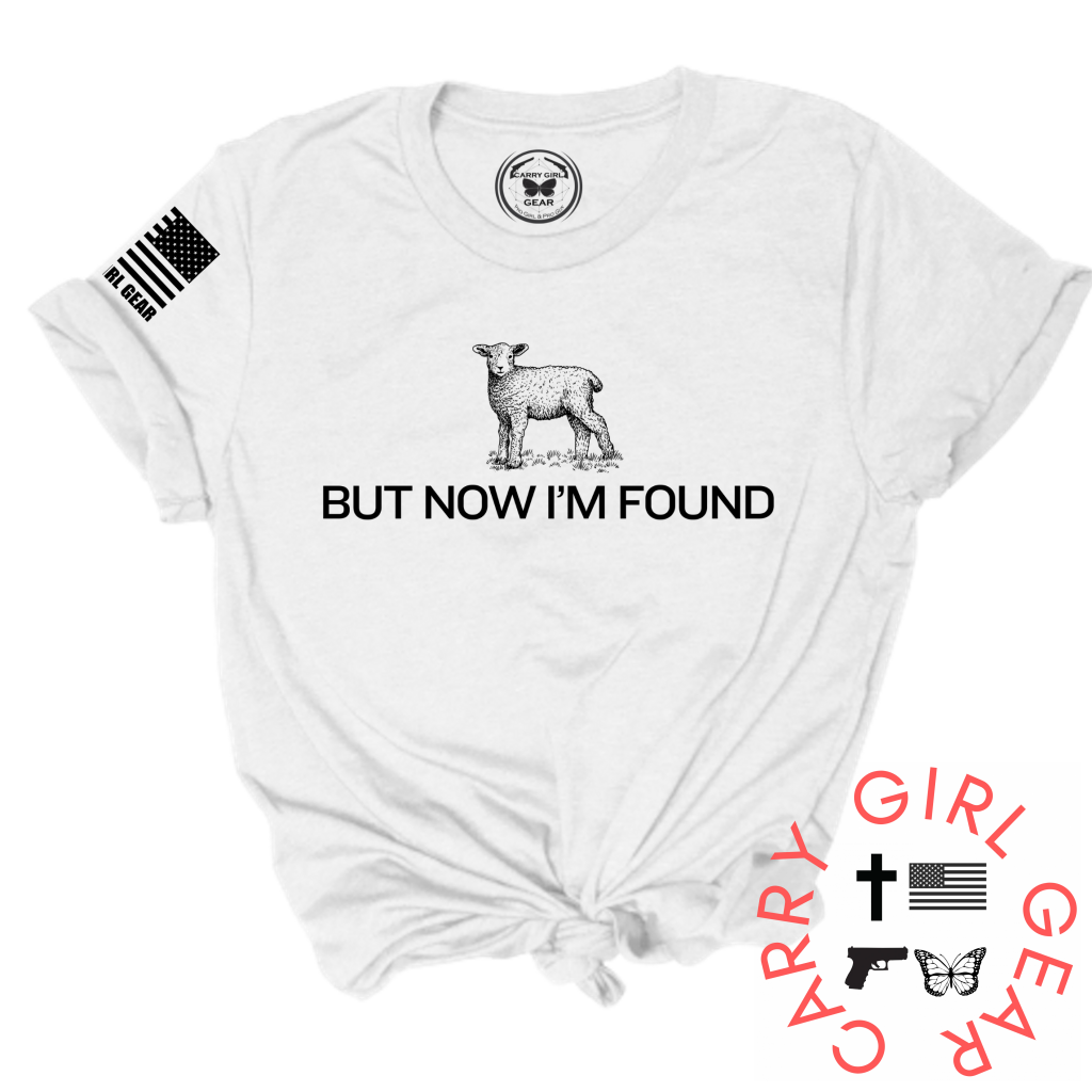 But Now I’m Found Tee Xs / White Unisex Cut Cgg Perfect Tee