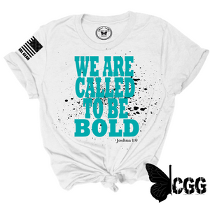Called To Be Bold Tee Xs / White Unisex Cut Cgg Perfect Tee