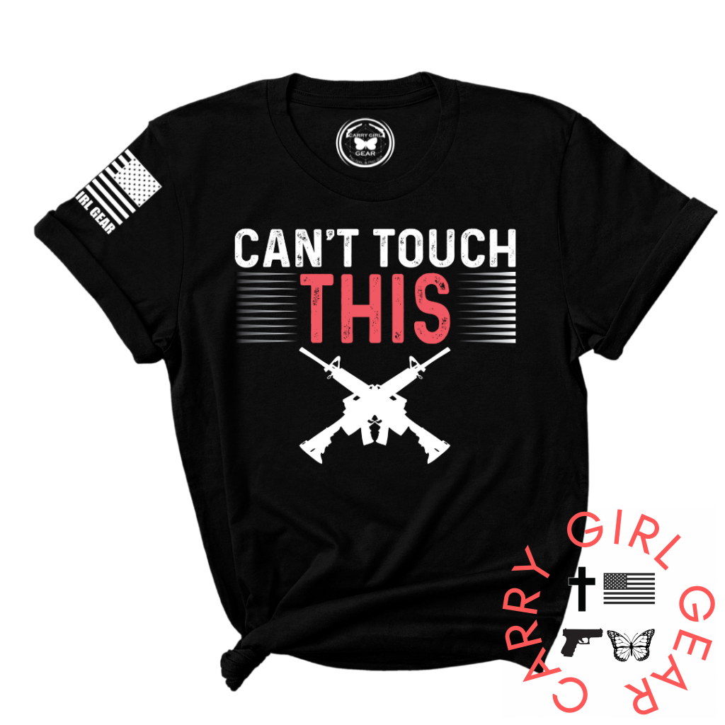 Cant Touch This Tee Xs / Black Unisex Cut Cgg Perfect Tee