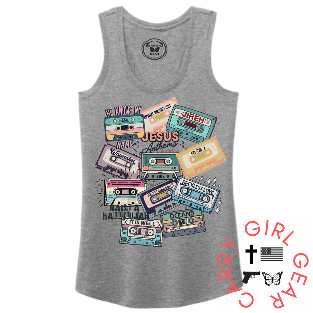 Cassette Tank Top Xs / Gray Tank Top
