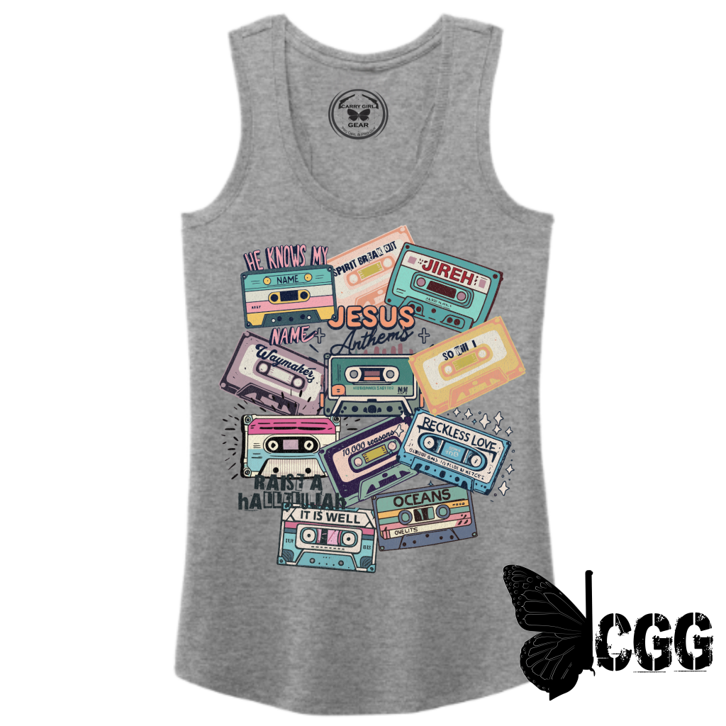 Cassette Tank Top Xs / Gray Tank Top