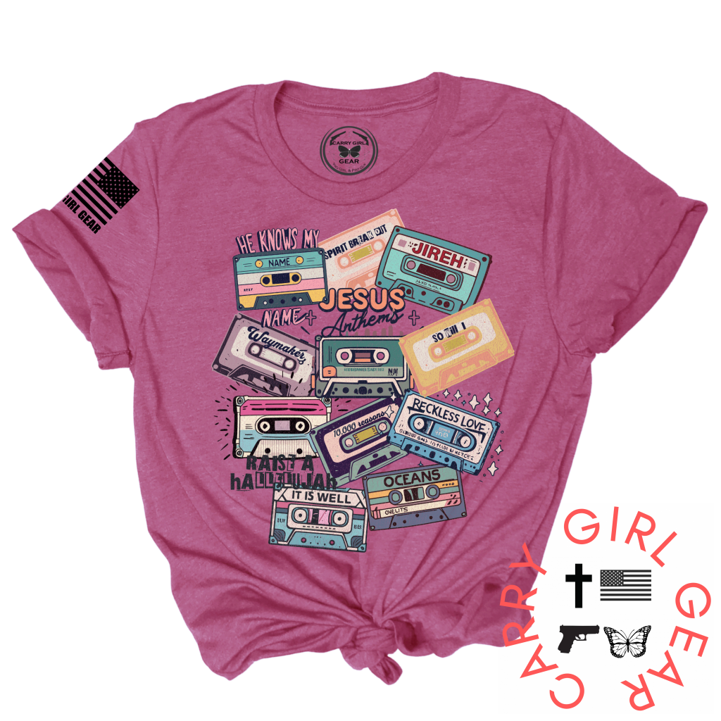 Cassette Tapes Tee Xs / Magenta Unisex Cut Cgg Perfect Tee