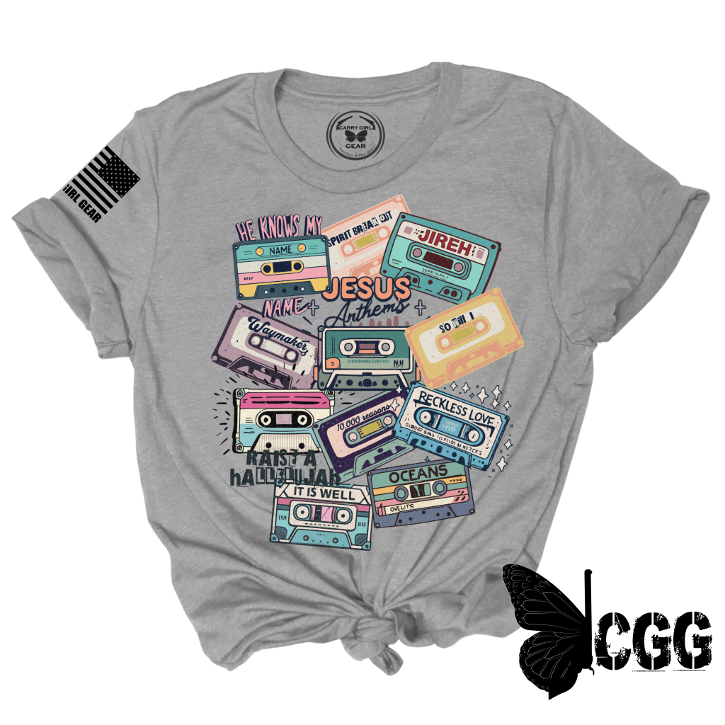 Cassette Tapes Tee Xs / Steel Unisex Cut Cgg Perfect Tee