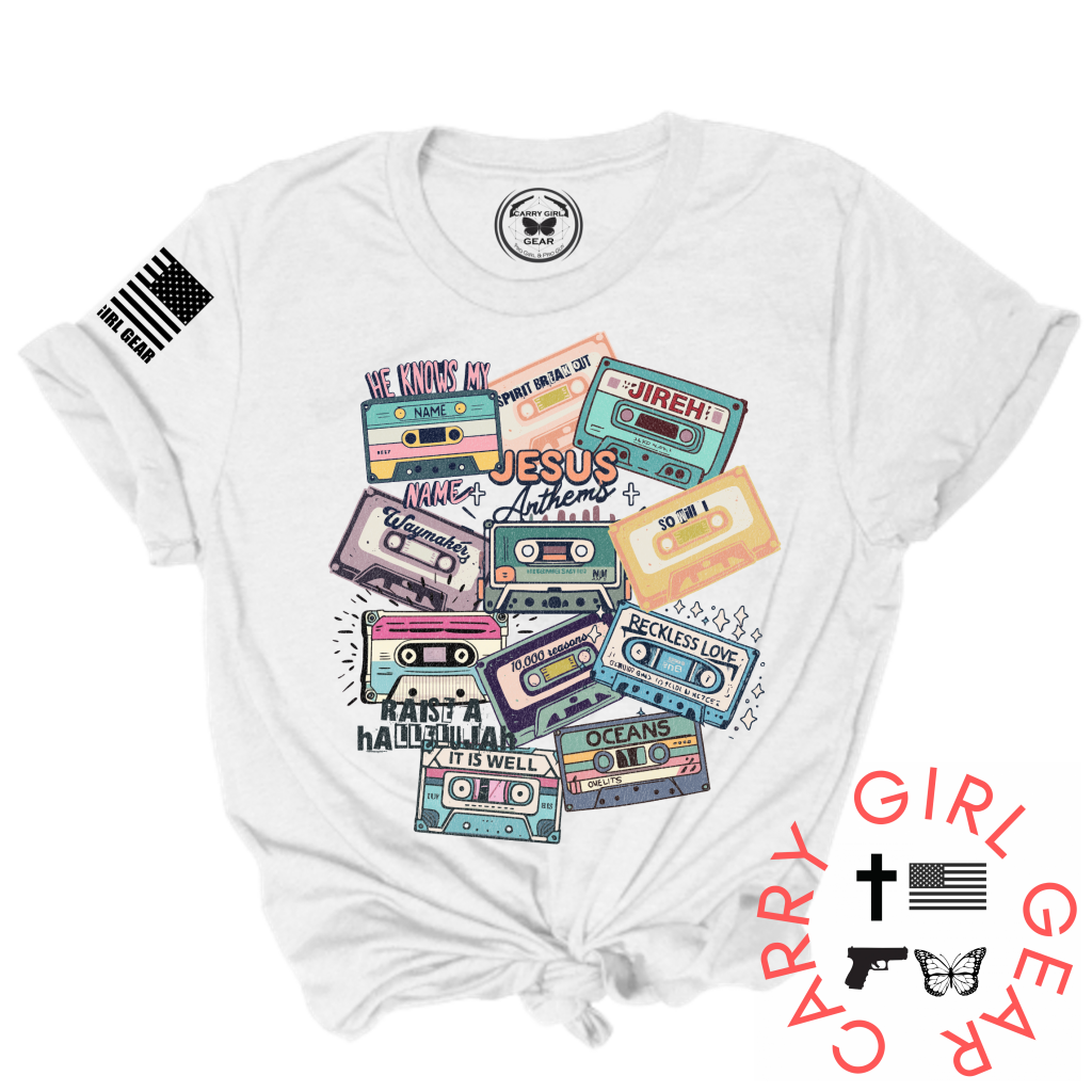 Cassette Tapes Tee Xs / White Unisex Cut Cgg Perfect Tee